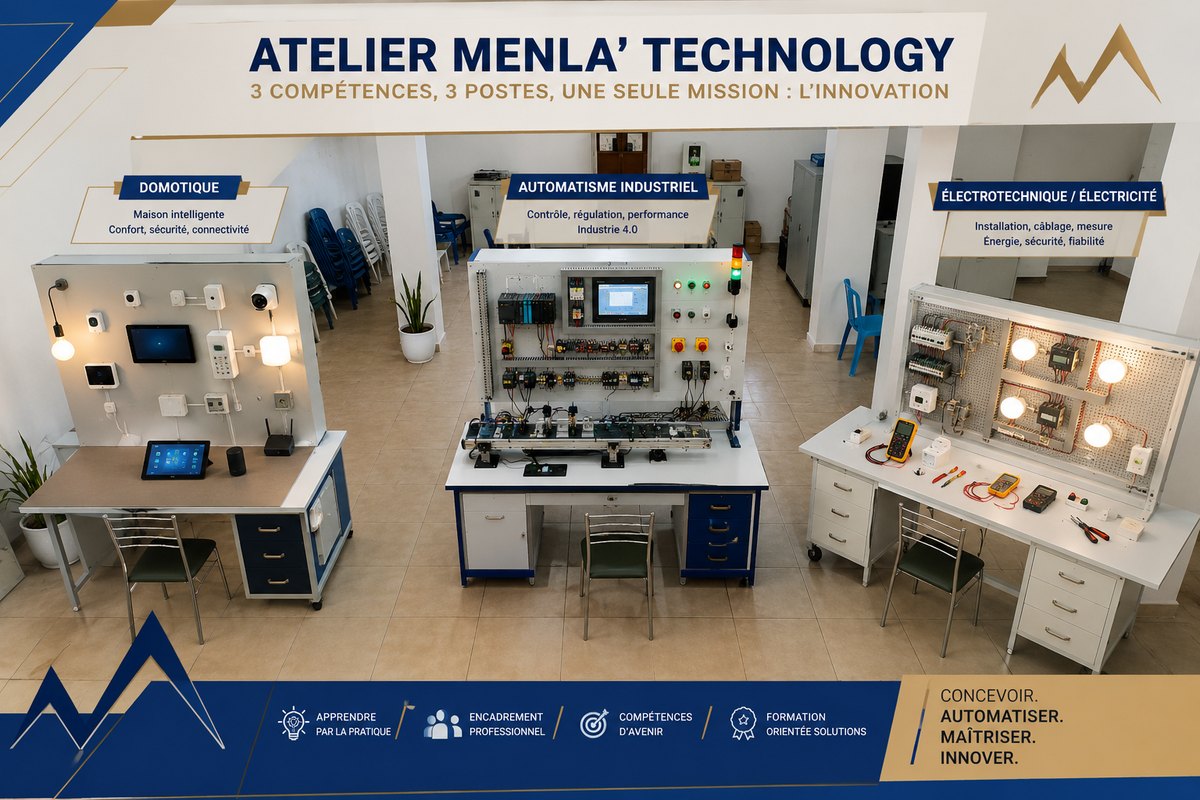 Atelier polyvalent Menla' Technology