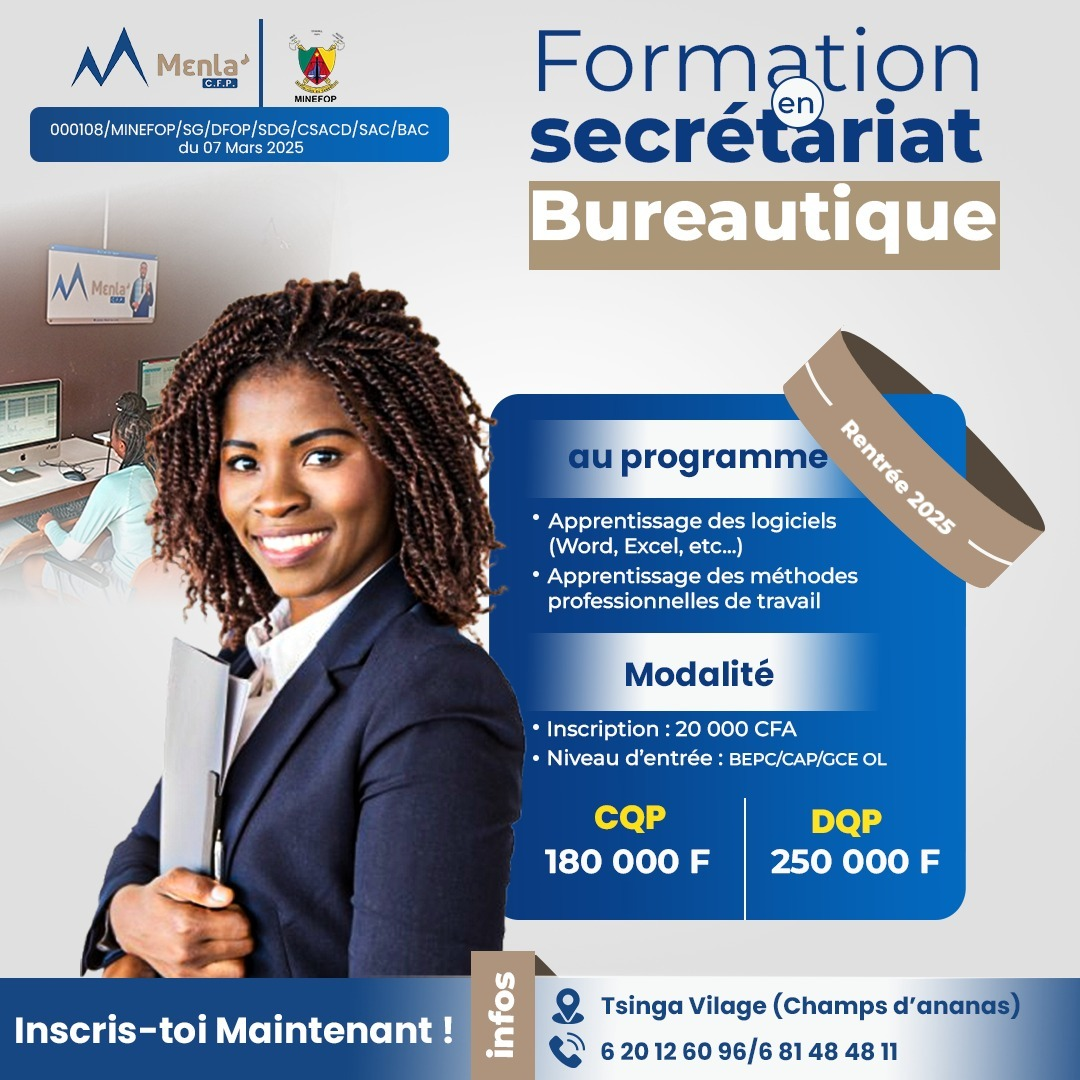 Formation Secrétariat Bureautique